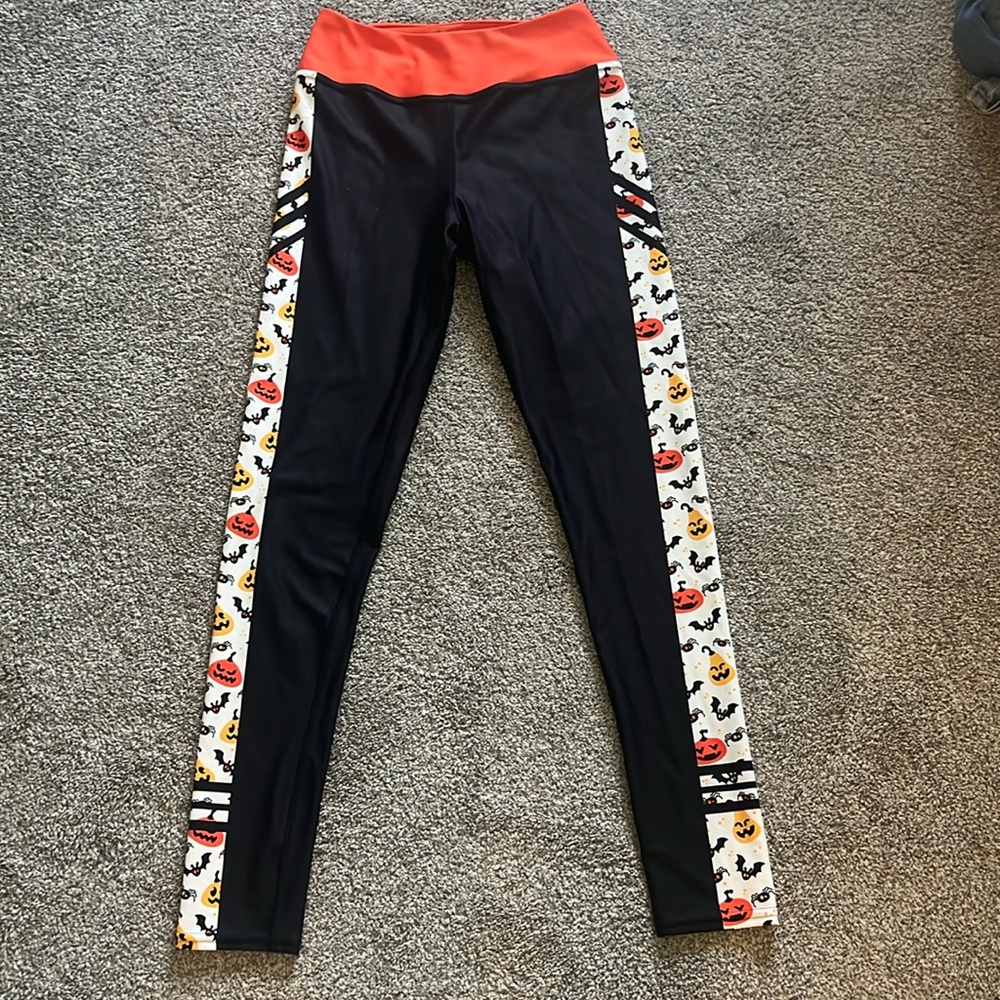 Vastitch Halloween Full Length Leggings Size Medium